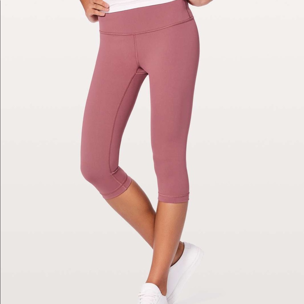 Lululemon Wunder Under High Rise 1/2 Tight